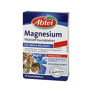Vitalstoff-Formel mit Magnesium und Vitamin E.