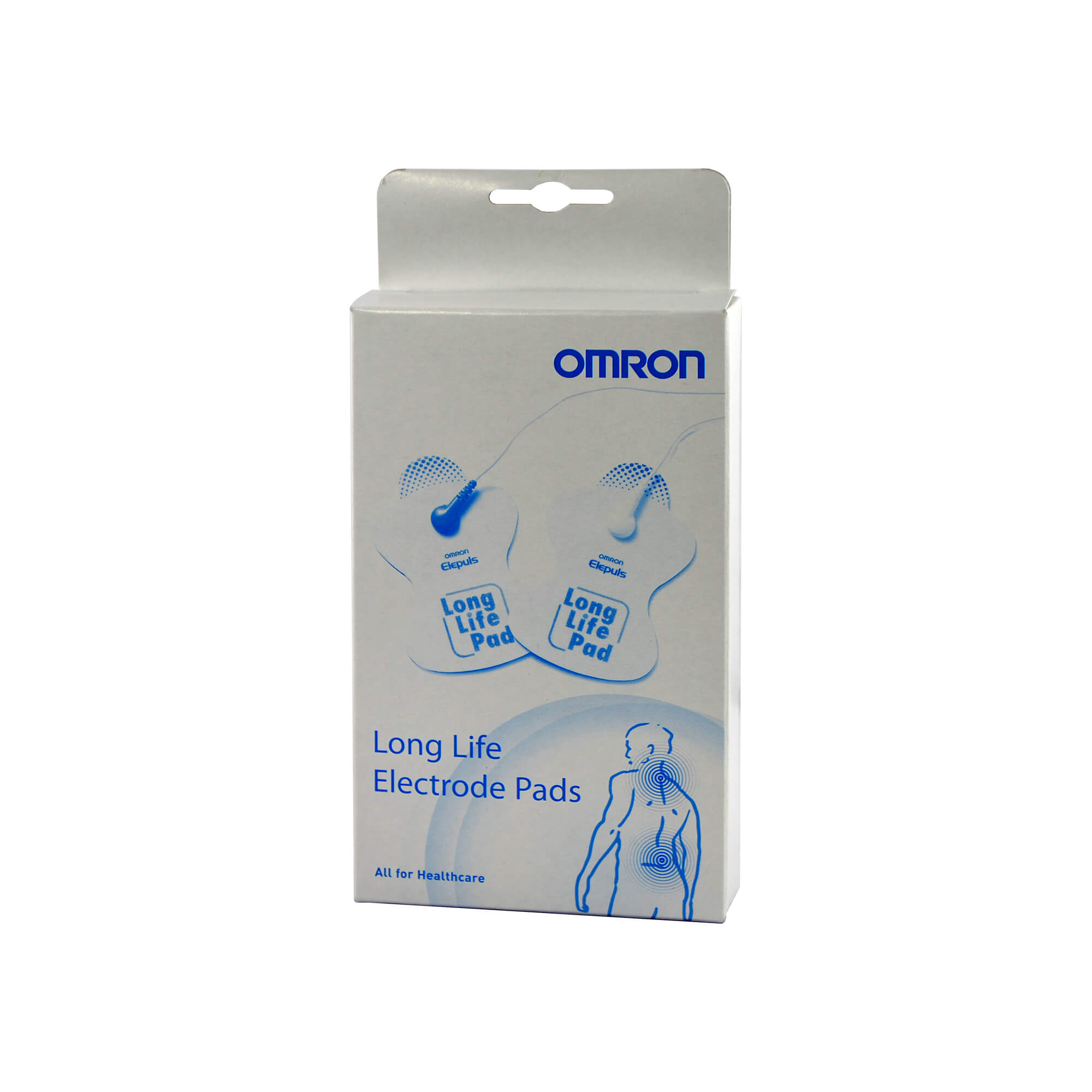 Haltbare, waschbare Elektroden, die mit sämtlichen Omron Tens Geräten verwendet werden können.