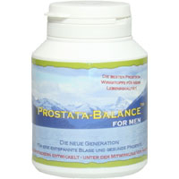 Nahrungsergänzungsmittel zur Unterstützung des Blasen-Prostata-Bereichs.