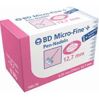 BD Micro Fine + Pen Nadeln 29 G 0,33 mm.