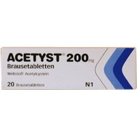 ACETYST 200 mg Brausetabletten