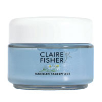 Claire Fisher Kamillen Tagespflege mit Ceramiden bei trockener, empfindlicher Haut.