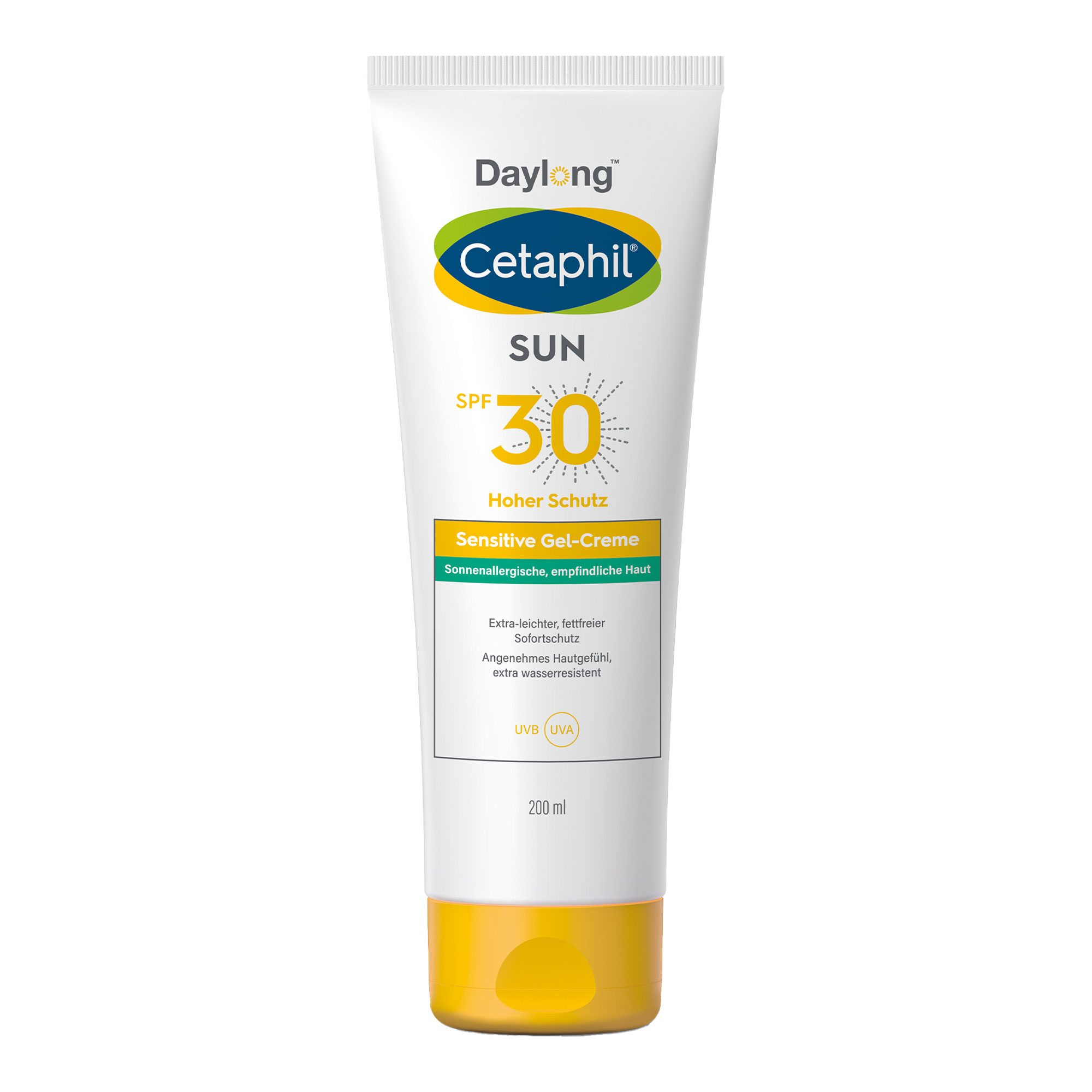 Hoher Schutz. Sonnencreme für sonnenallergische Haut.