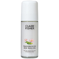 Claire Fisher Wasserlilien Deo-Roll-on für empfindliche Haut geeignet.