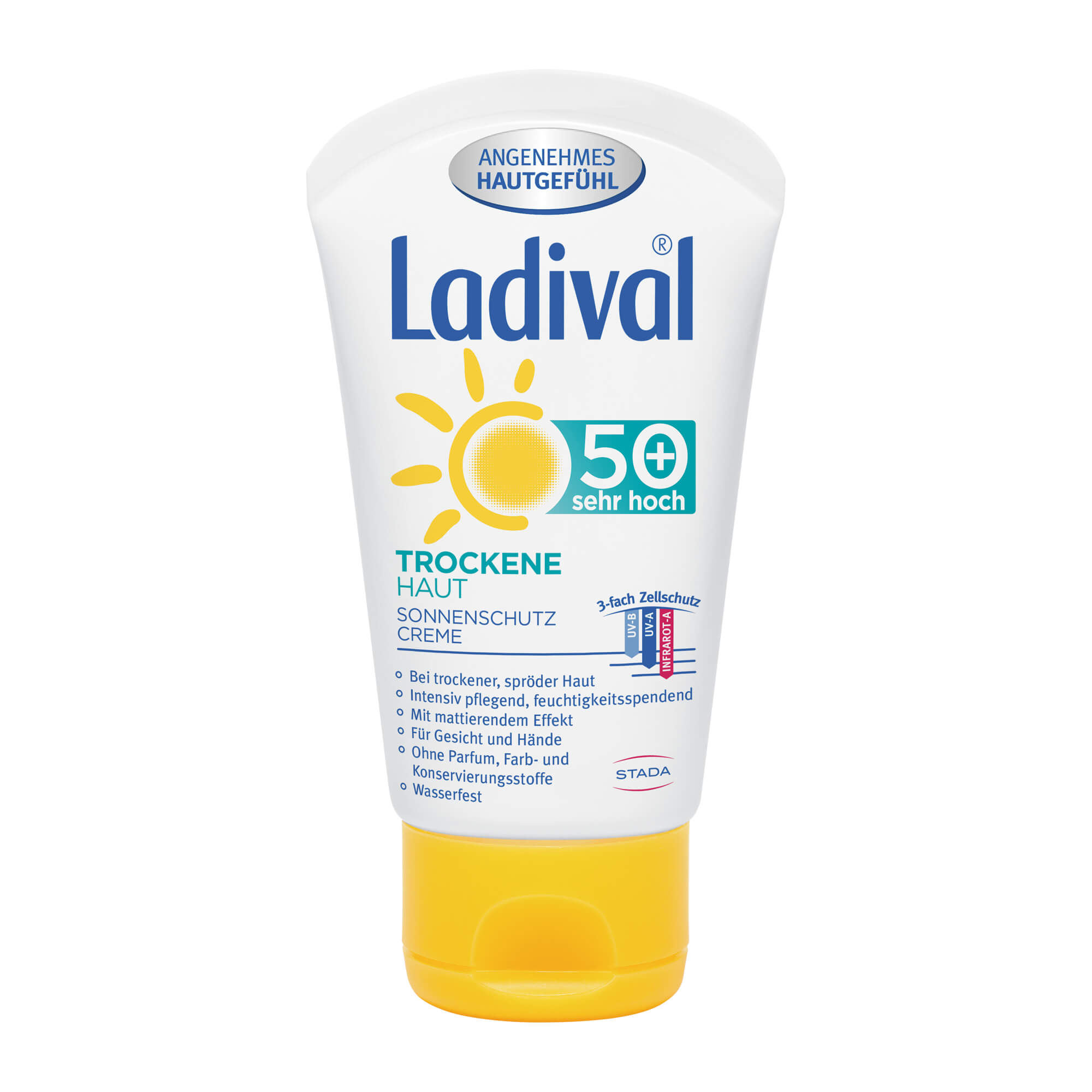 Spezielle  und reichhaltige Sonnenschutz-Creme für trockene und spröde Haut. Sorgt für eine ausreichende Feuchtigkeitszufuhr und ist besonders hautverträglich.