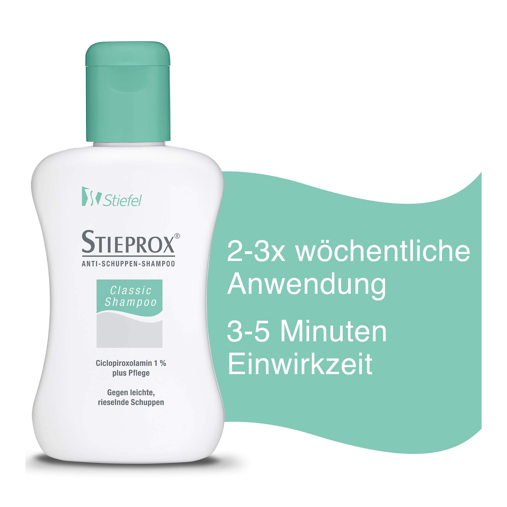 Grafik Stieprox Classic Shampoo Anwendung