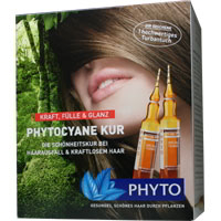Phyto Phytocyane Haarausfallbehandlung mit Procyanidinen.