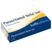 PARACETAMOL Beta 500 Tabletten.