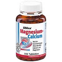 Mit den wichtigen Mineralstoffen Calcium und Magnesium.