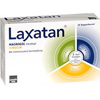 Laxatan mit Macrogol bei chronischer Verstopfung.