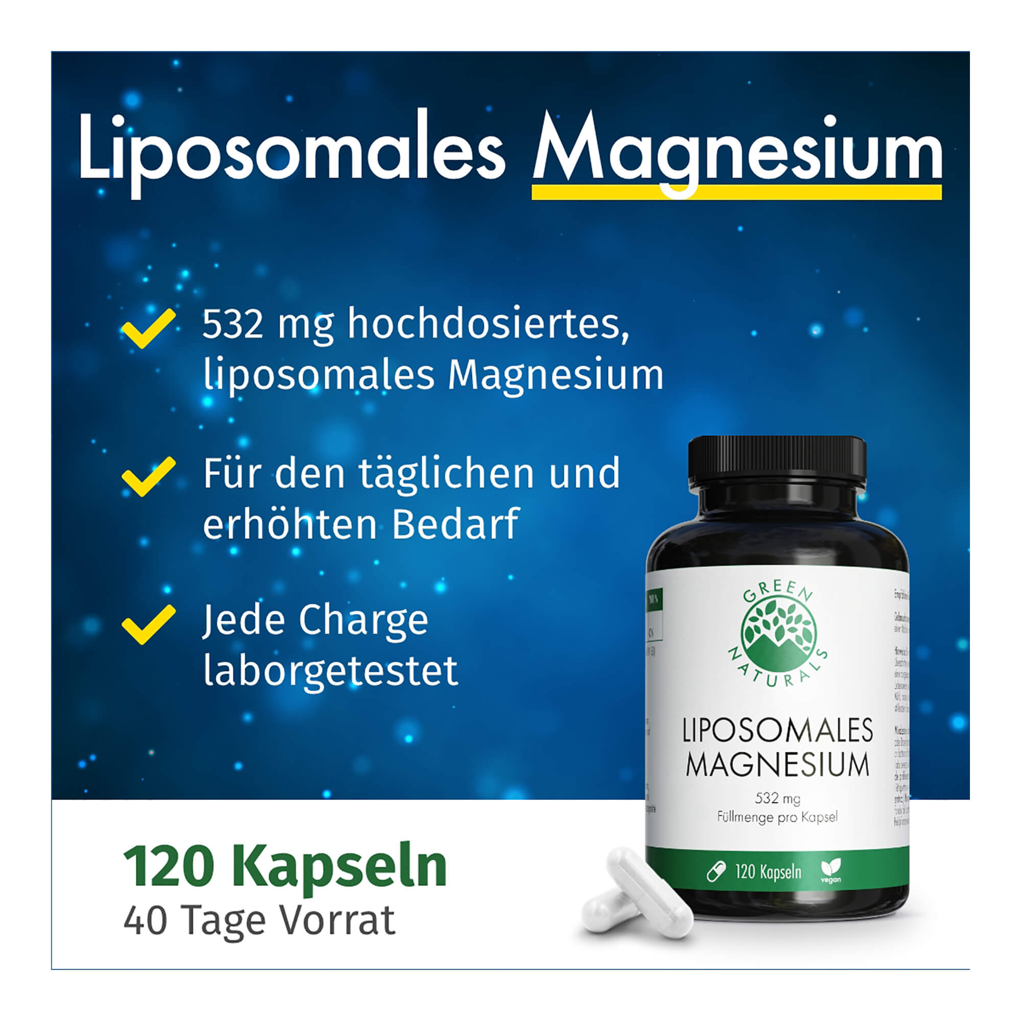 Eigenschaften von GREEN NATURALS Liposomales Magnesium