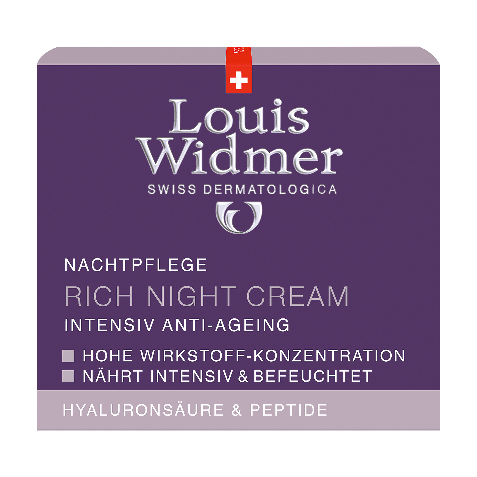 Widmer Rich Night Cream leicht parfümiert