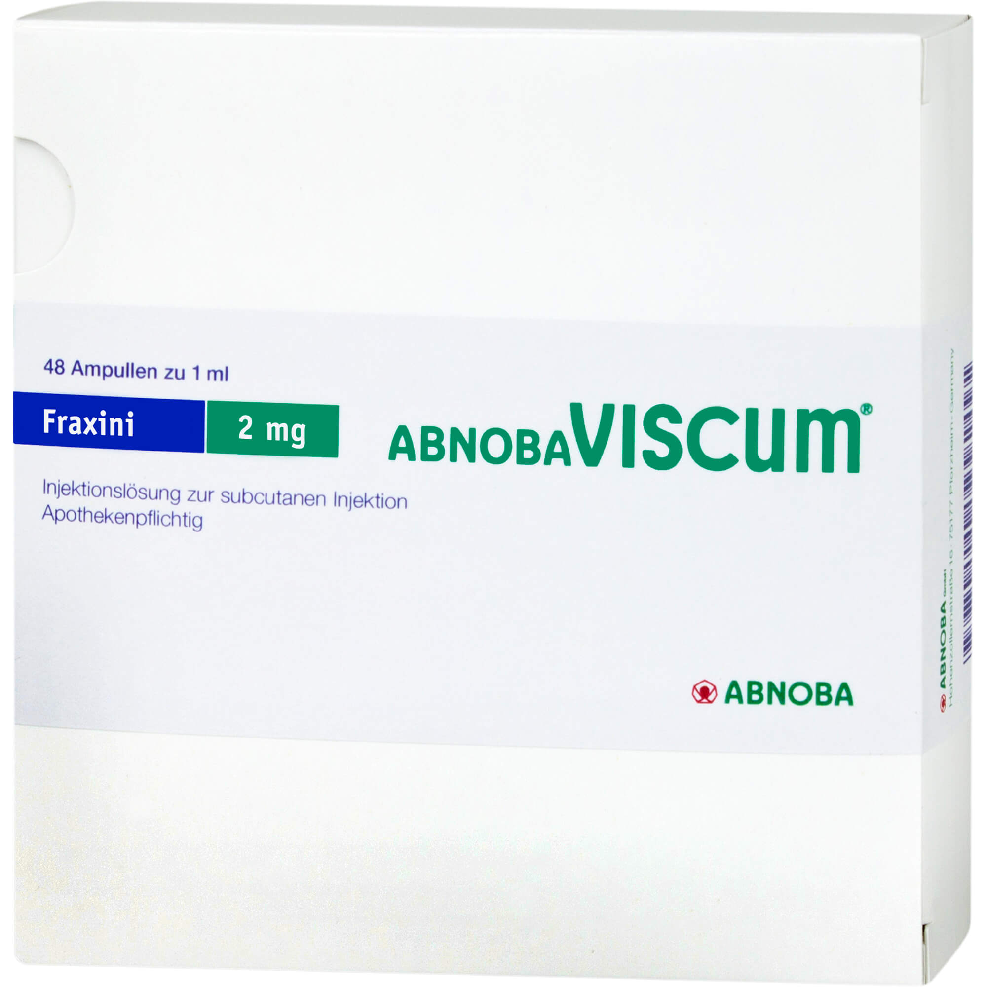 ABNOBAVISCUM Fraxini 2 mg Ampullen