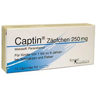 CAPTIN Suppos. 250 mg