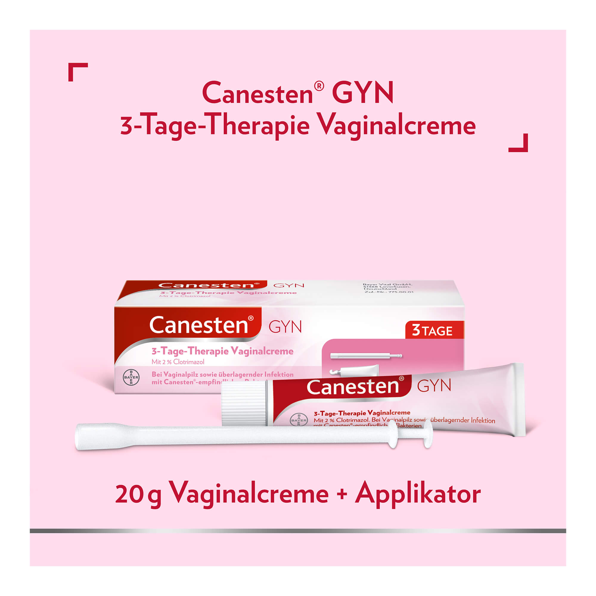 Canesten Gyn 3 Vaginalcreme
