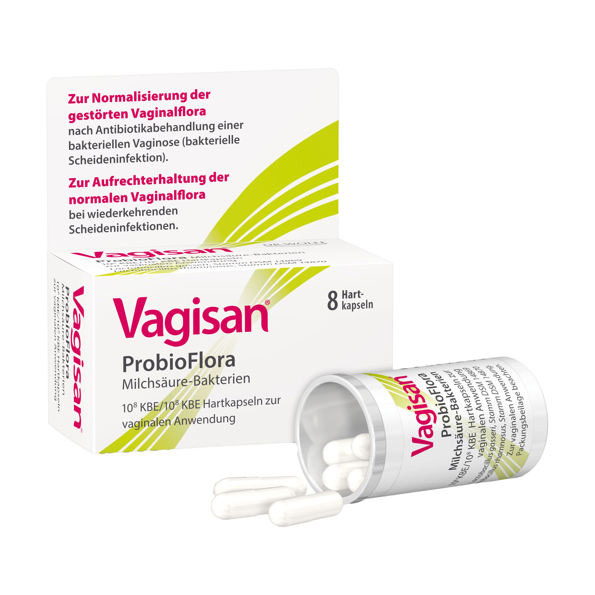 Zur Normalisierung einer gestörten bzw. zur Aufrechterhaltung der normalen Vaginalflora.