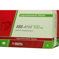 ASS ATID 100 mg Tabl. magensaftr.  Wellness für den Herz-Kreislauf.