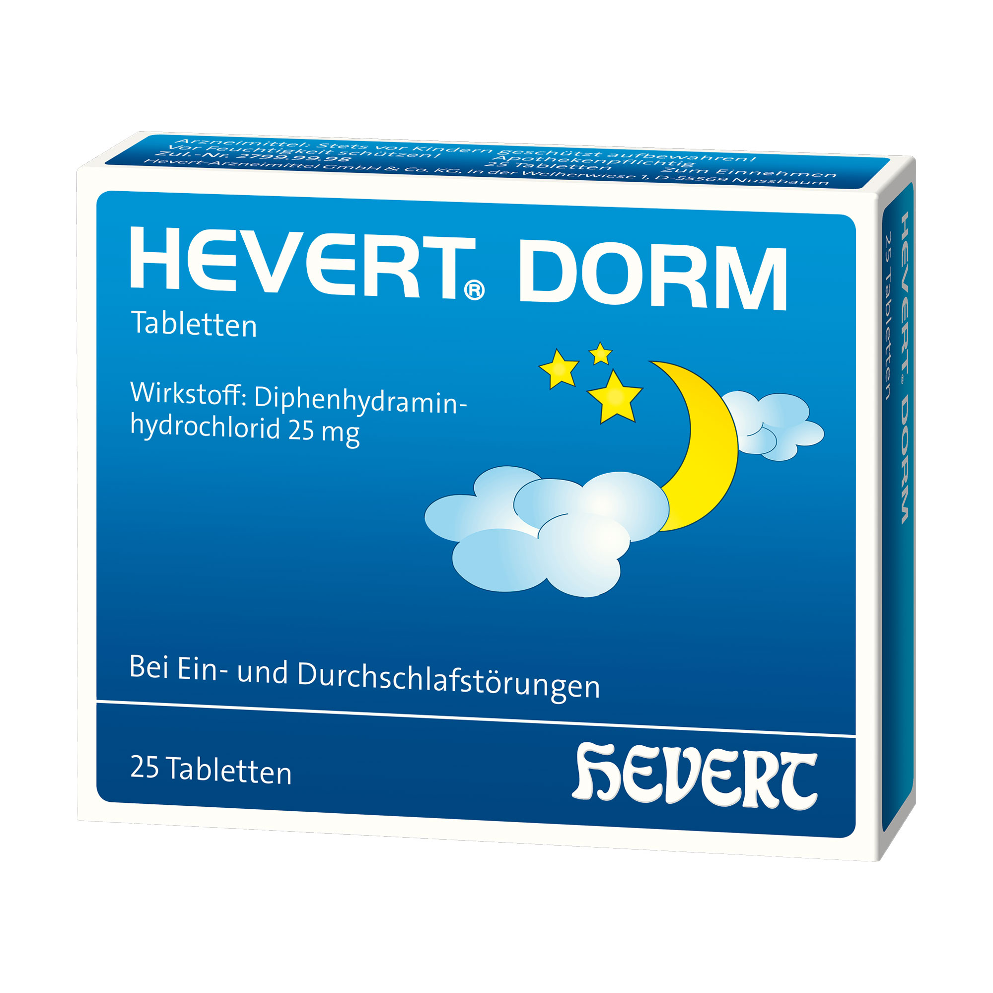 Sedativum bei Ein- und Durchschlafstörungen.