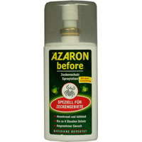 AZARON before Zeckenschutz Spray