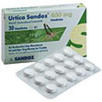 URTICA SANDOZ 460 mg Filmtabletten.