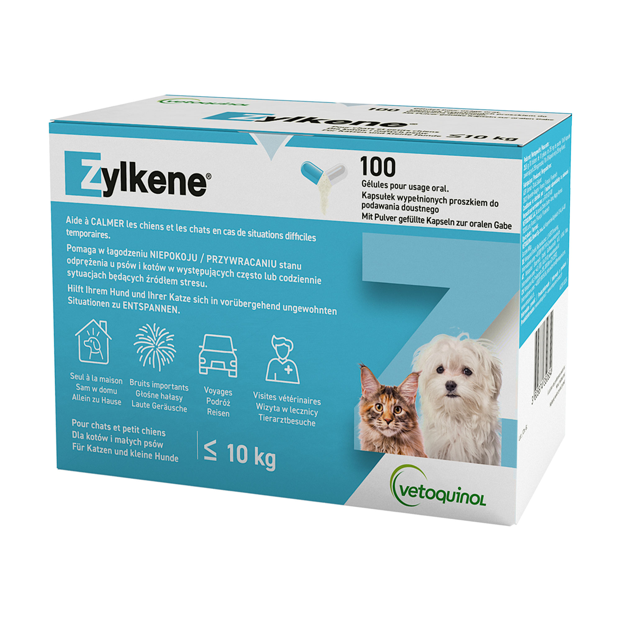 Ergänzungsfuttermittel für Katzen und kleine Hunde (<10 kg).
