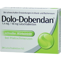 DOLO DOBENDAN 1,4 mg/10 mg Lutschtabletten
