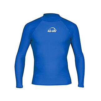 Eng geschnittenes Langarm-T-Shirt mit UV-Schutzfaktor 300.