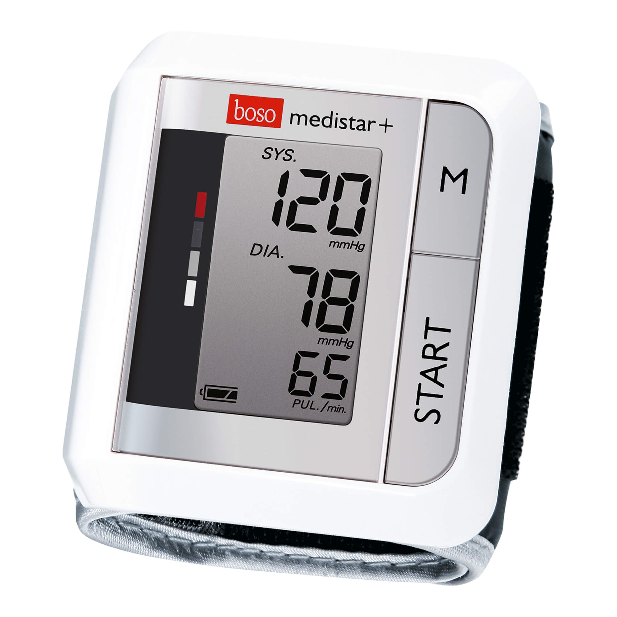 Vollautomatisches Blutdruckmessgerät für die Messung am Handgelenk.
