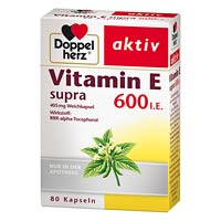 DOPPELHERZ Vitamin E supra 600 I.E. Kapseln