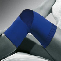 ActiveColor Kniebandage. Größe: medium (32 - 37 cm), Farbe: blau