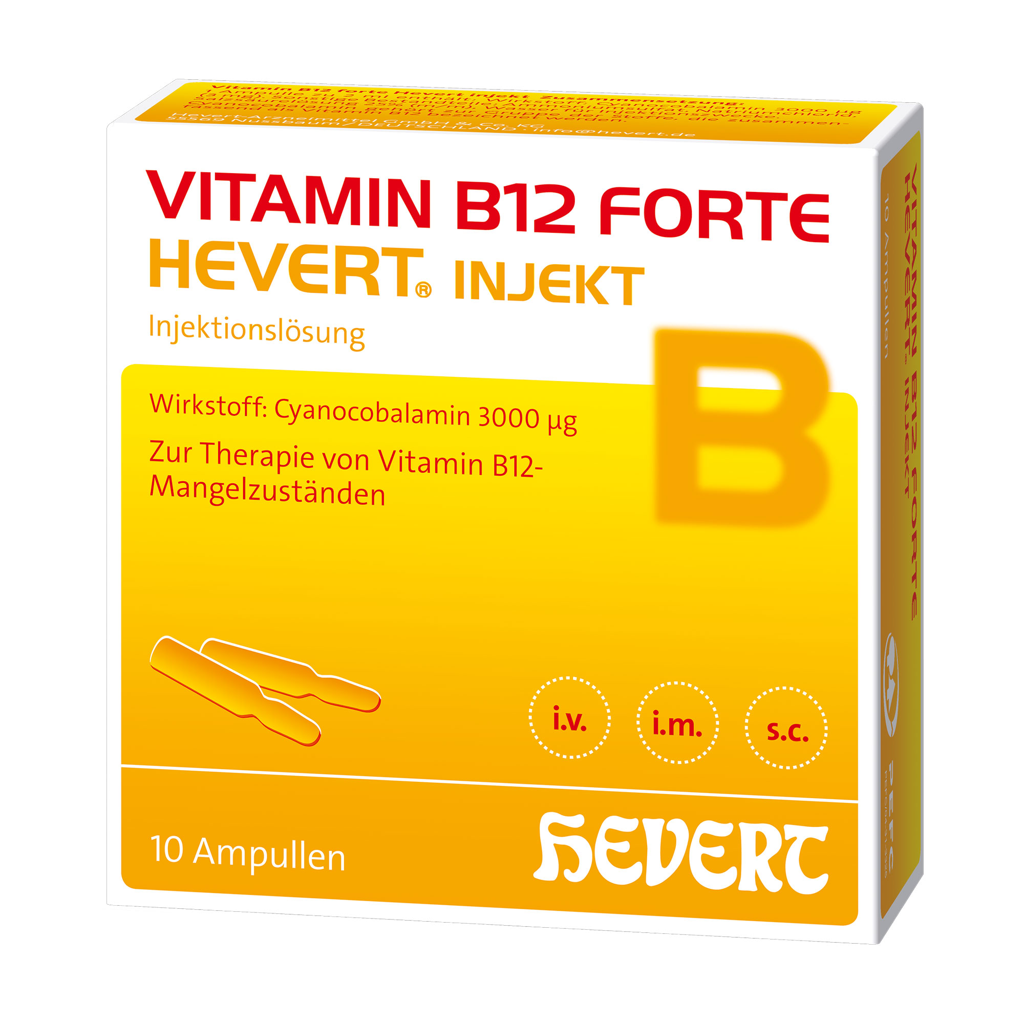 Vitaminpräparat bei Vitamin B12-Mangel.