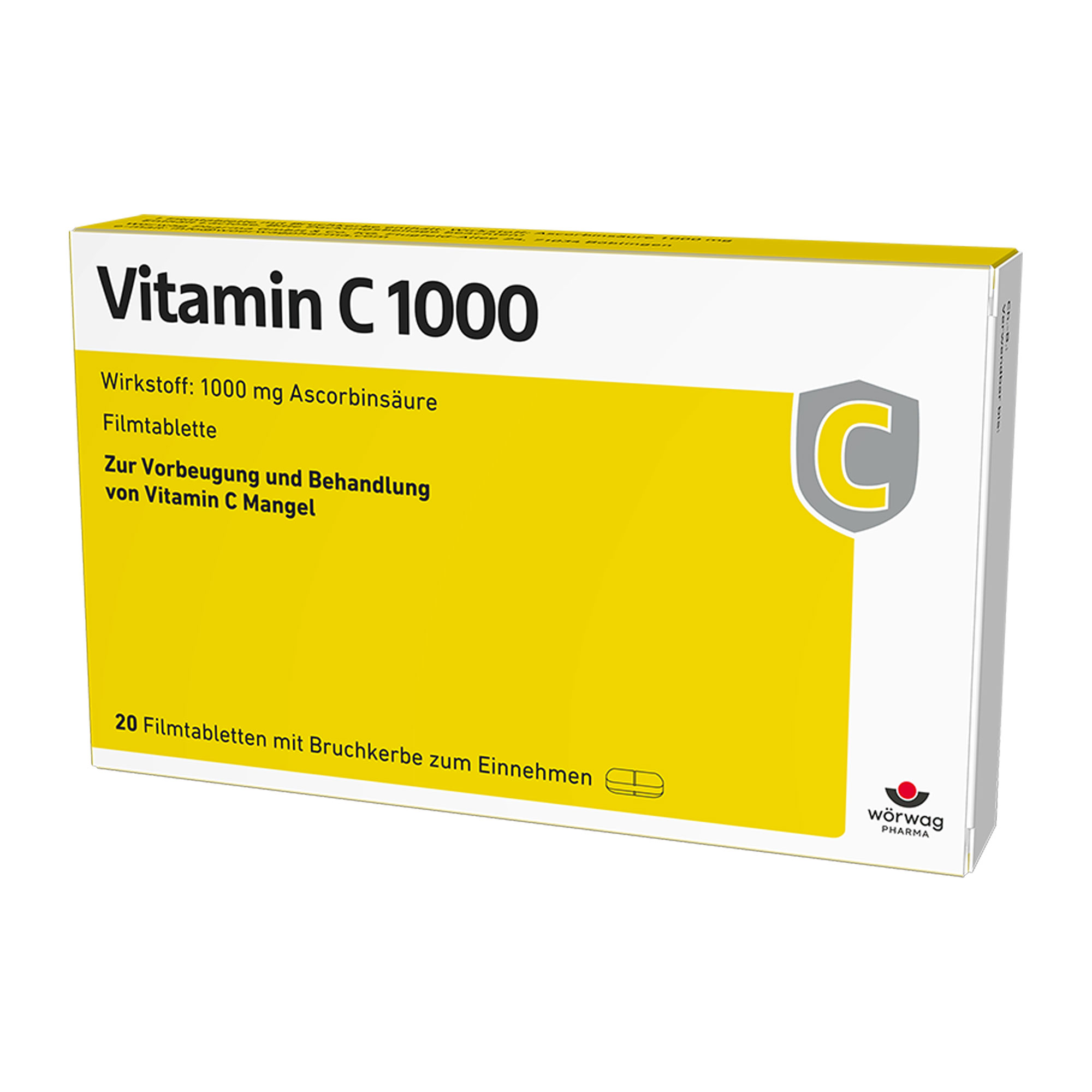 Vitamin-C-Präparat zur Vorbeugung eines Vitamin-C-Mangels und zur Behandlung von Vitamin-C-Mangel-Krankheiten.