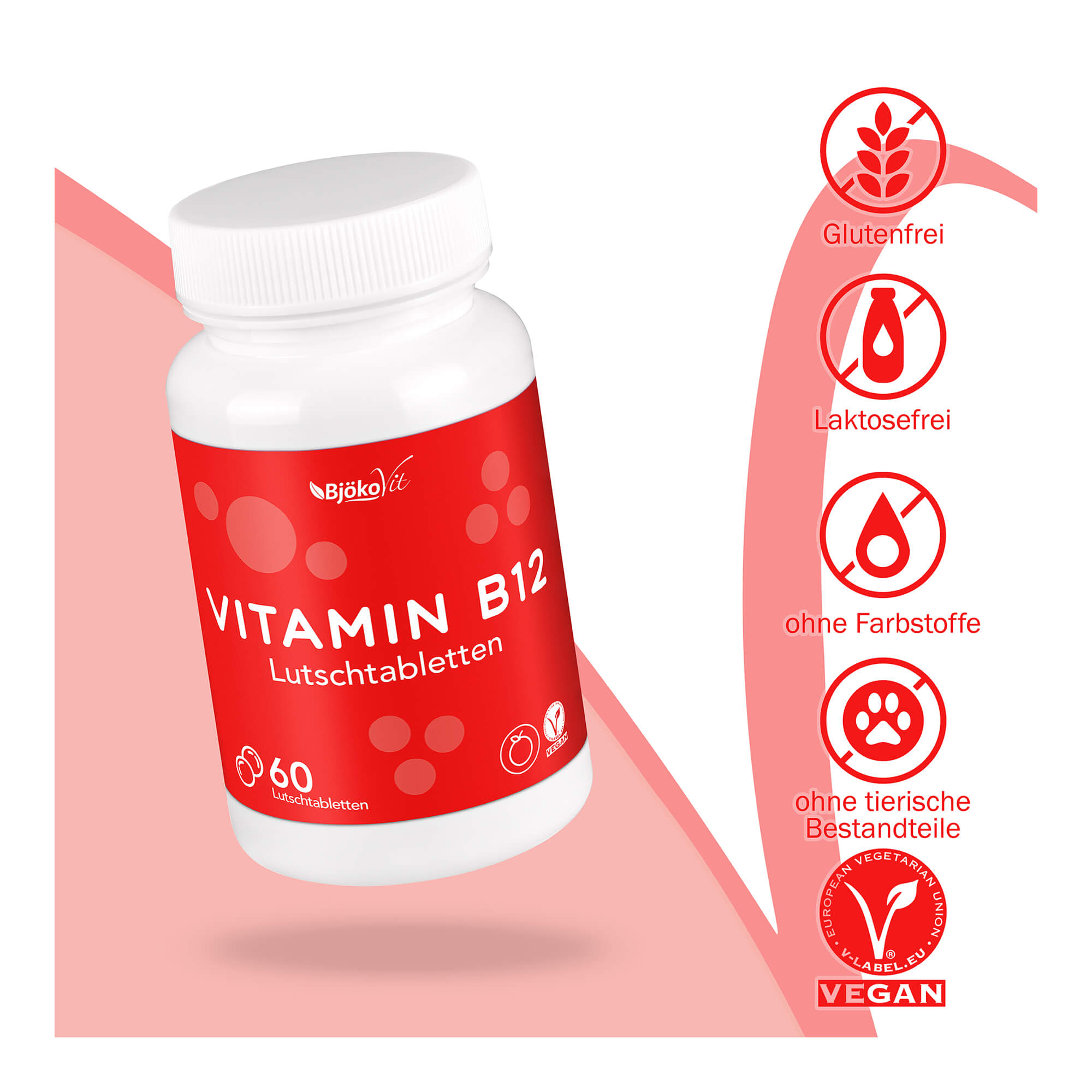Vitamin B12 Vegan Lutschtabletten