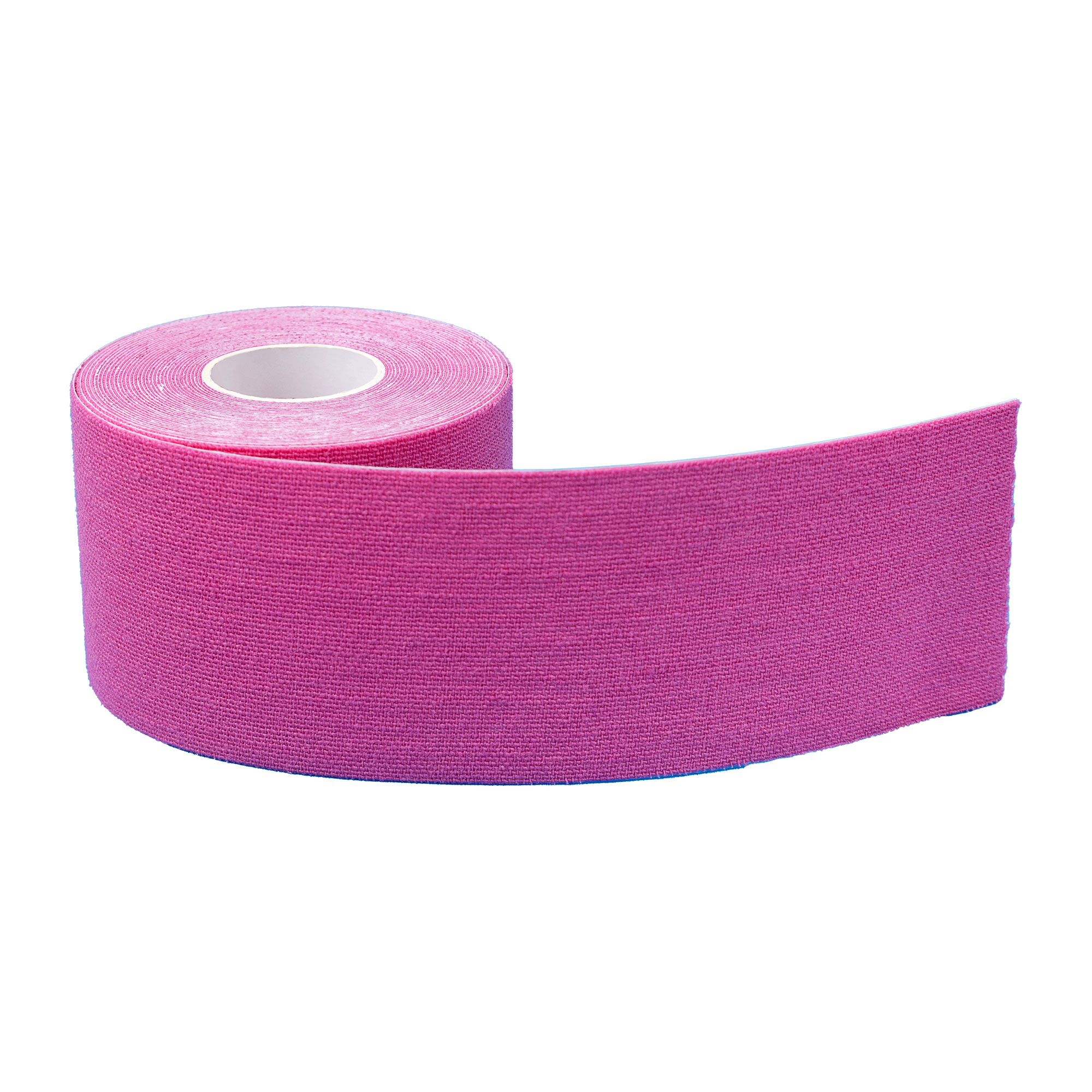 Elastischer Tapeverband für den Einsatz in der Kinesiologie. Farbe: pink.