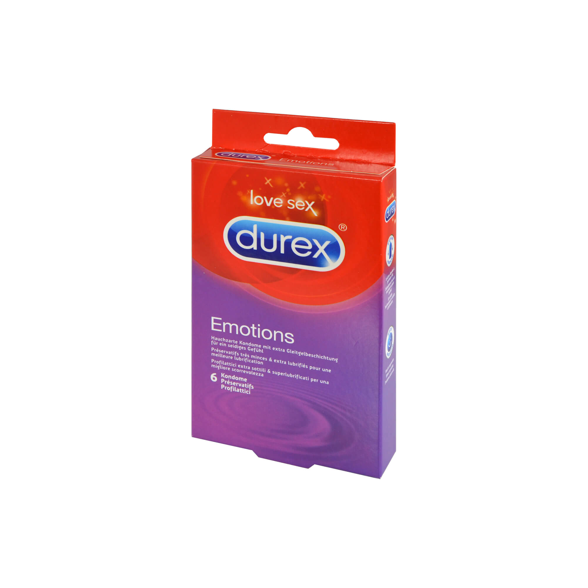 Hauchzarte Kondome mit extra Gleitgelbeschichtung  für ein seidiges Gefühl beim Sex.