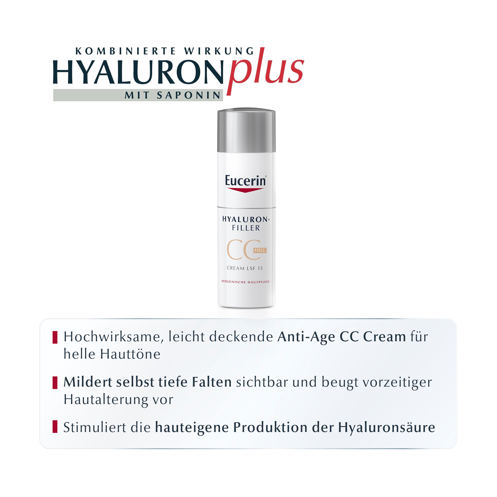 Eucerin Anti-Age Hyaluron-Filler CC Cream hell
