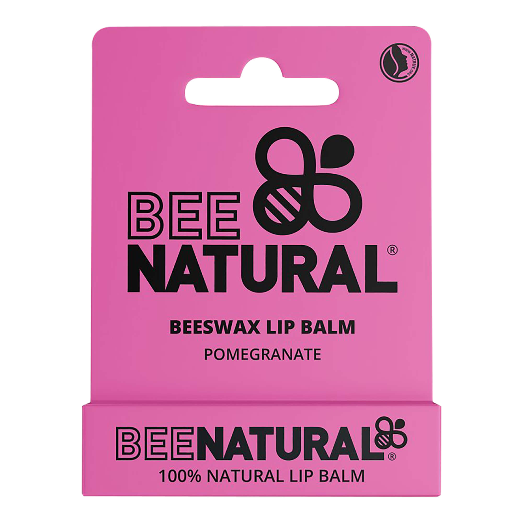 BEE Natural Lip Balm Pomegranate-Granatapfel