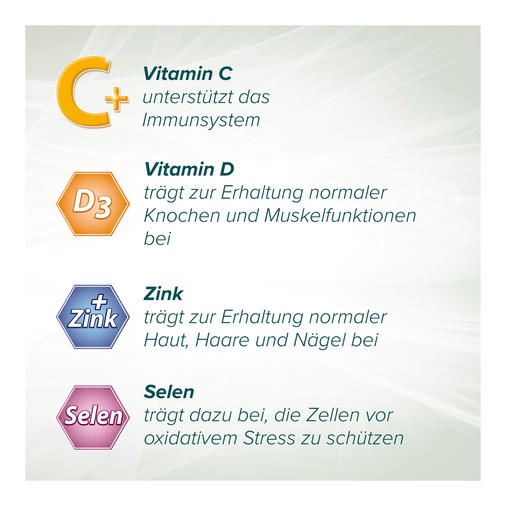 Cetebe Immun Aktiv Tabletten Vitamine, Zink und Selen