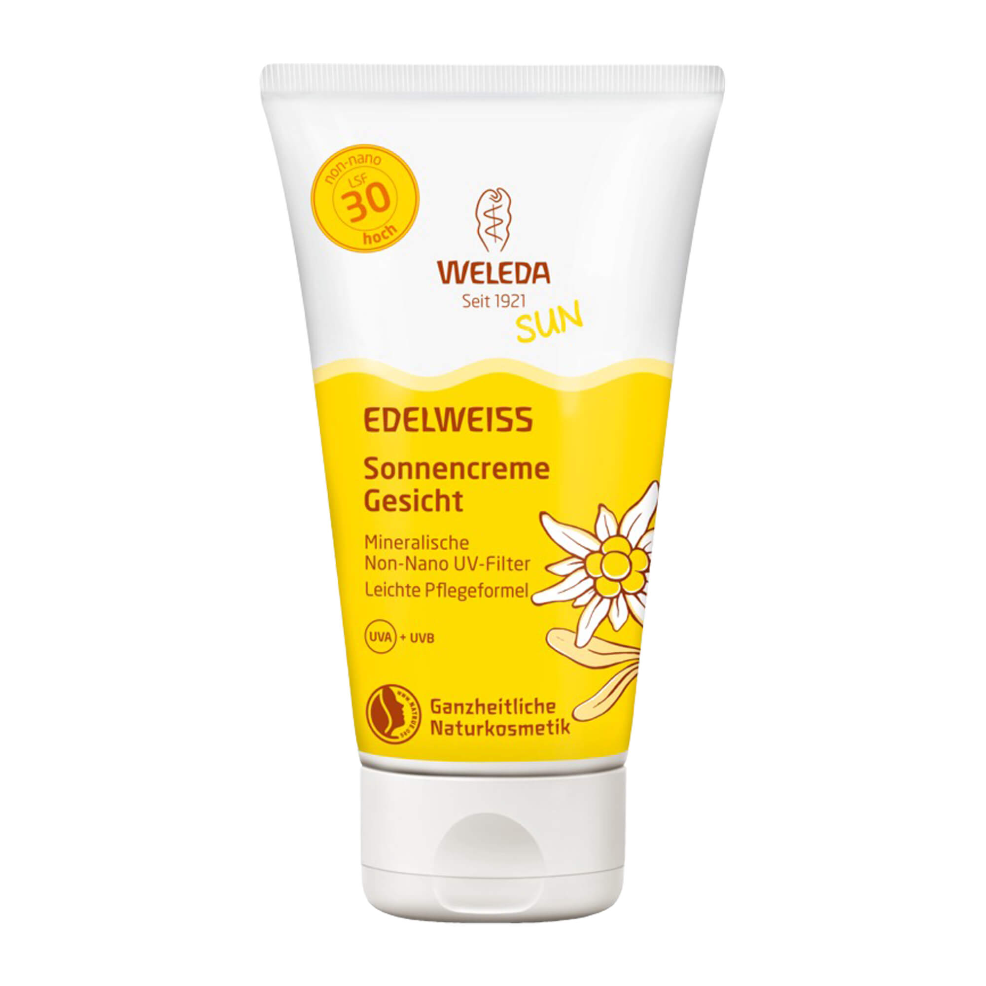 Sofortschutz mit LSF 30 (hoch) vor schädlichen UV-Strahlen und UV-induzierter Hautalterung.