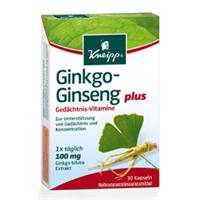 Wertvolle Kombination von Ginkgo und Ginseng mit dem Plus an Gedächtnisvitaminen.