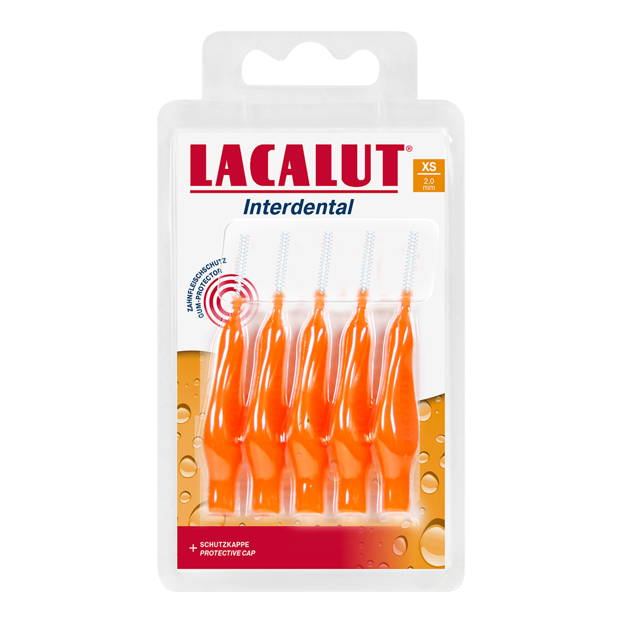 Lacalut Interdental ist besonders für die Reinigung von Zahnspangen und Prothesen geeignet.