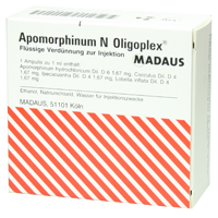 APOMORPHINUM N Oligoplex Ampullen