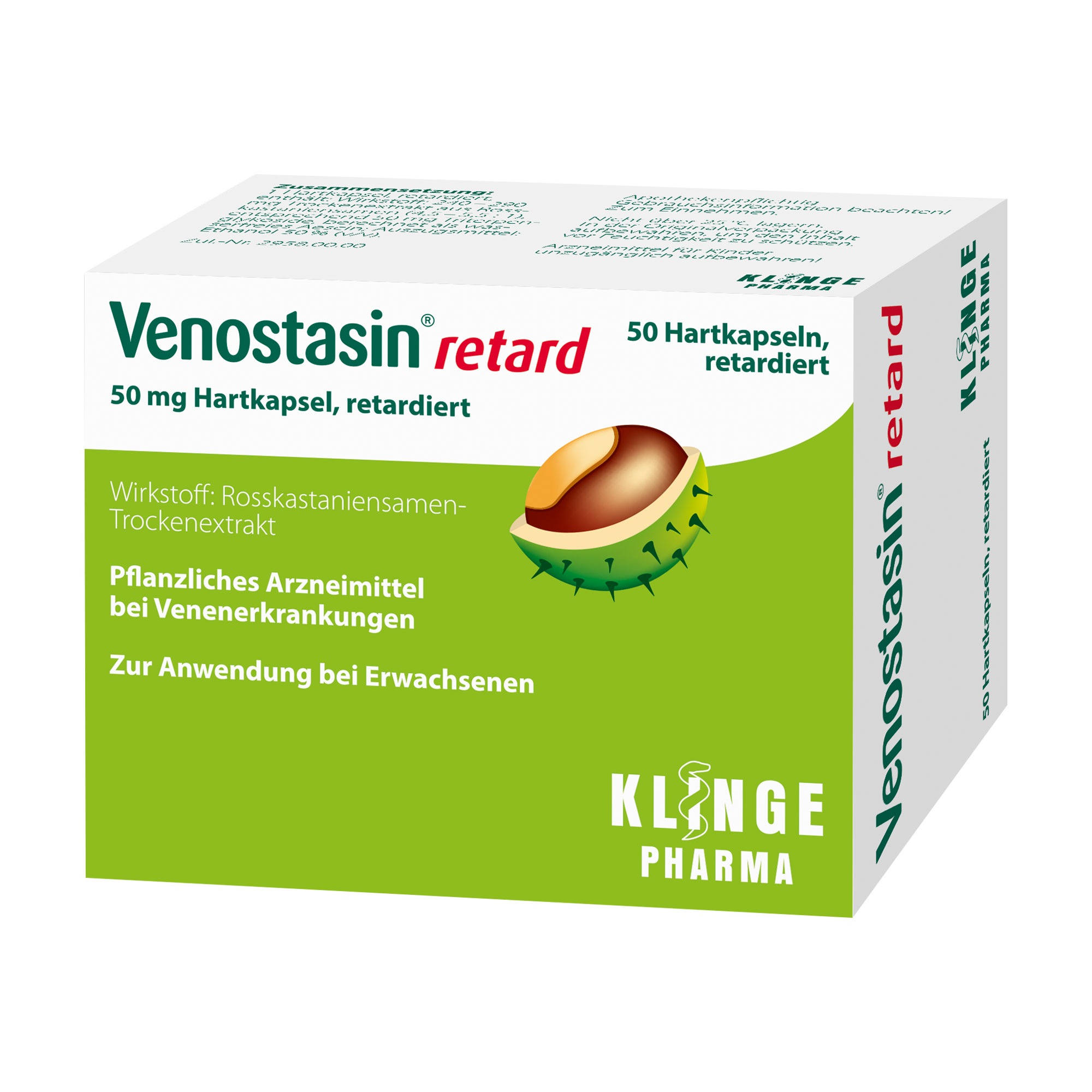 Pflanzliches Arzneimittel bei Venenerkrankungen.