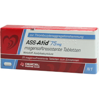 ASS ATID 75 mg Tabl. magensaftr.