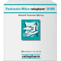 PANKREATIN Mikro ratiopharm 20000 Kapseln