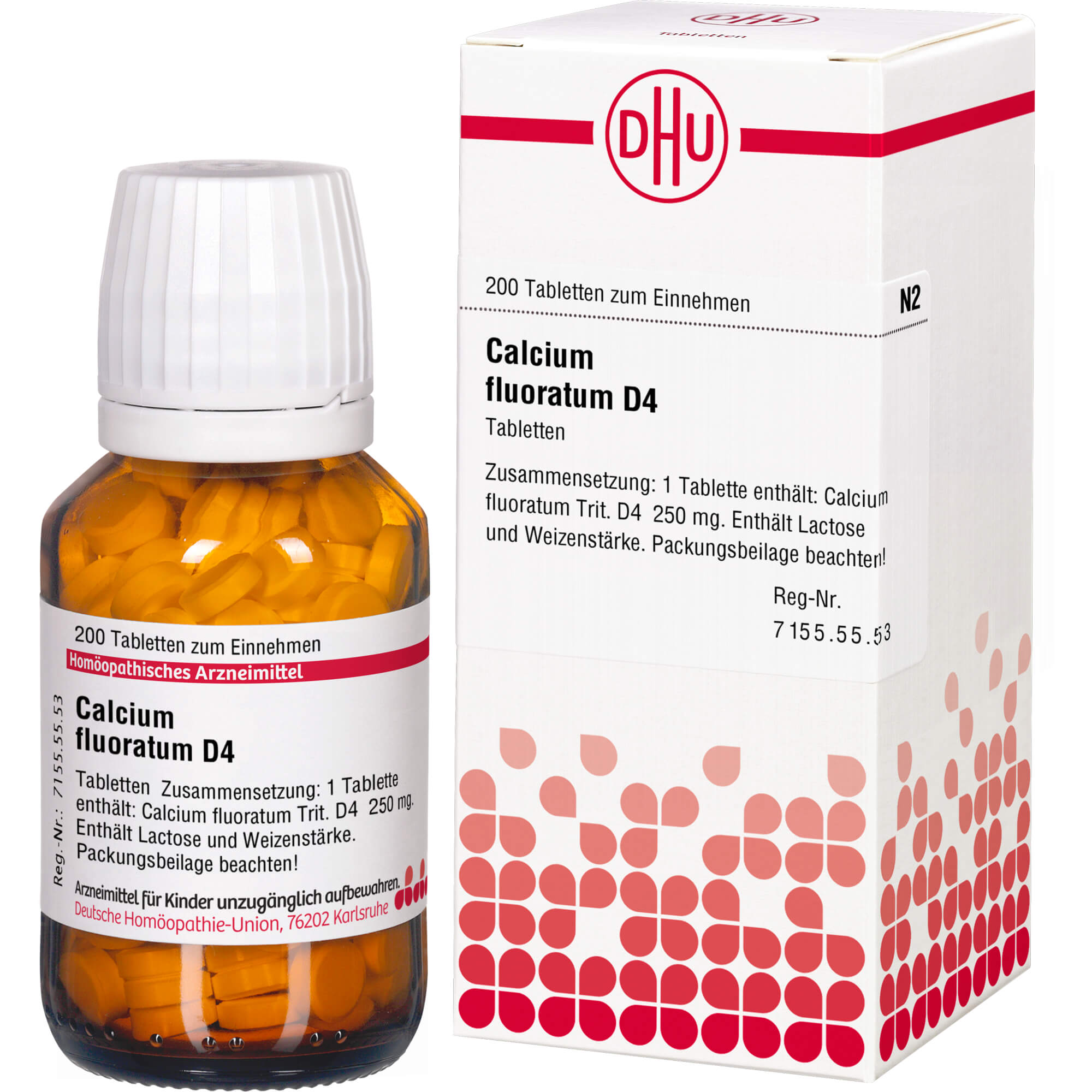 CALCIUM FLUORATUM D 4 Tabletten