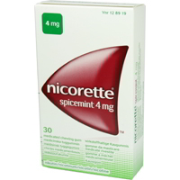 NICORETTE 4 mg Spicemint Kaugummi