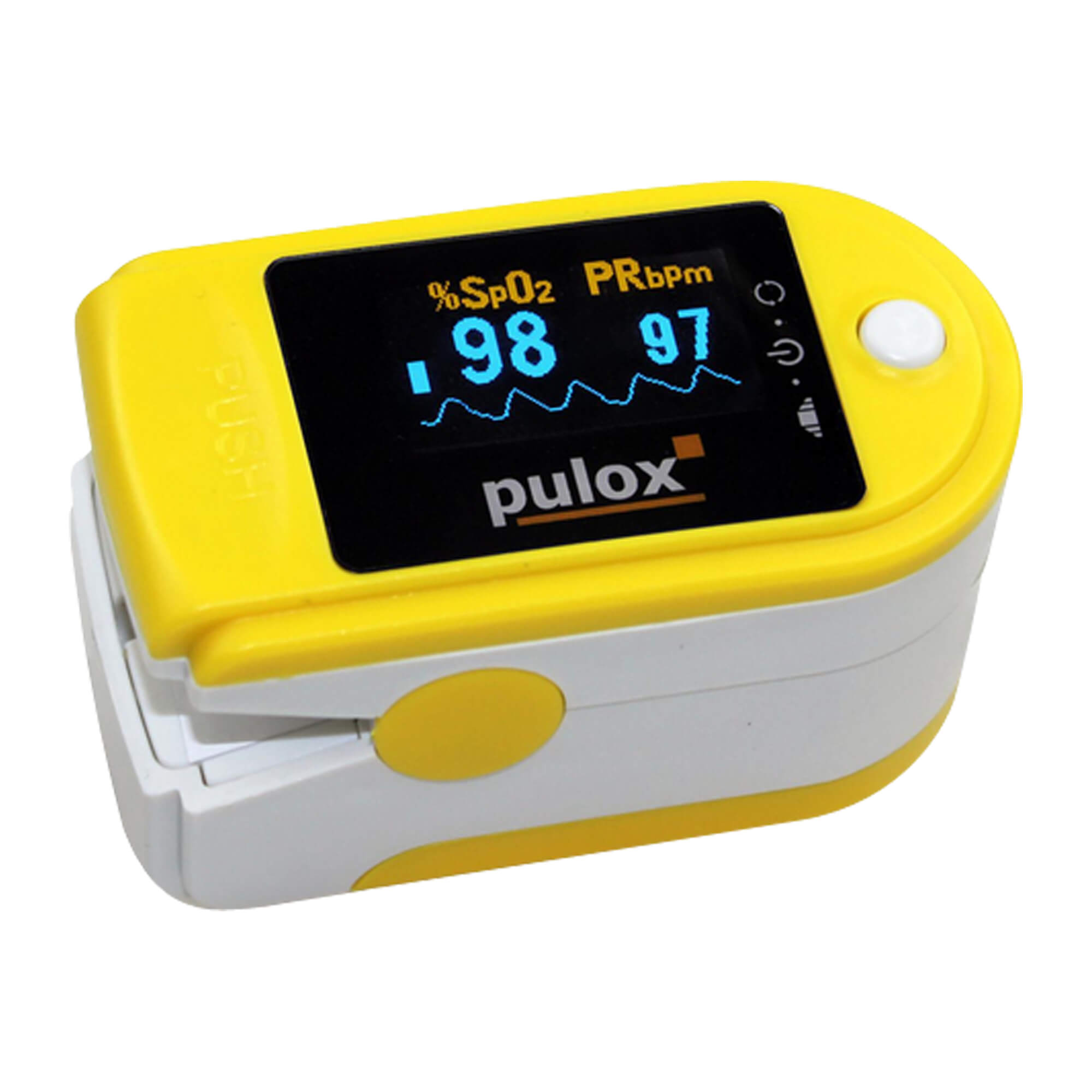 Pulox Po-200 Pulsoximeter gelb