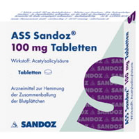 ASS SANDOZ 100 mg Tabl.