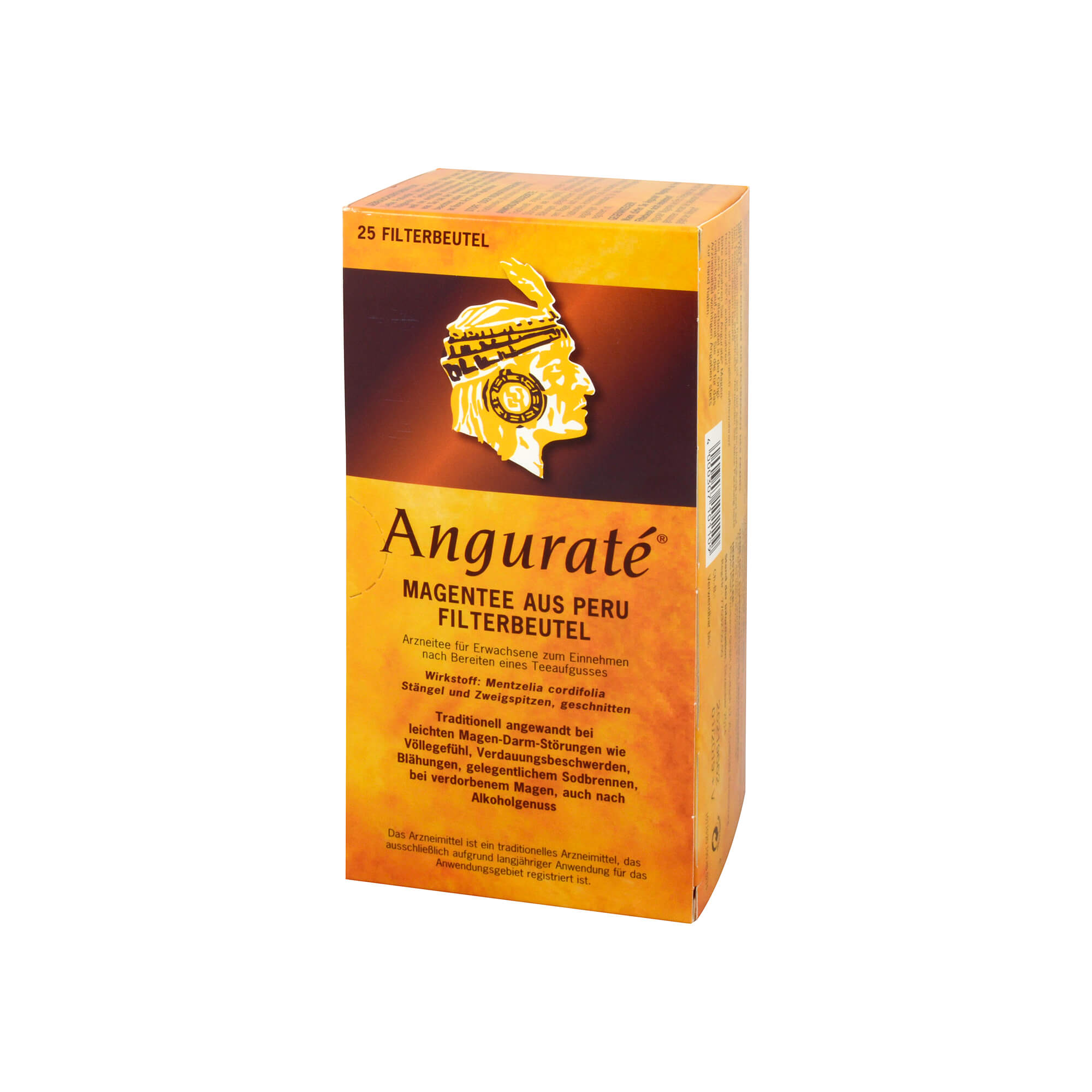 ANGURATE Magentee Filterbeutel. Traditionell angewendet zur Unterstützung der Magen-Darm Funktion.